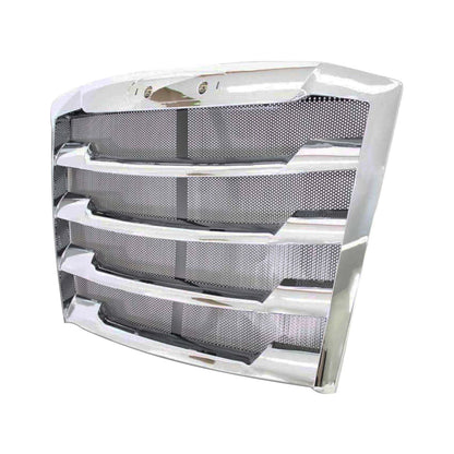 Freightliner Cascadia 2018-Current Chrome Front Radiator Grille Grill with Bug Screen, Replacement 17-20801-001