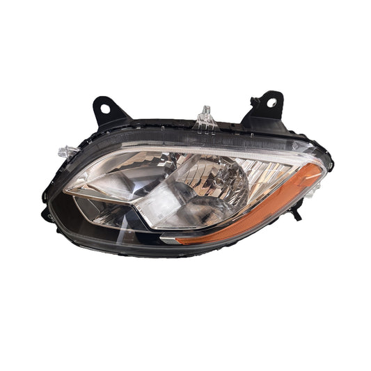 Chrome Halogen Headlight for International LT625 2018-2023