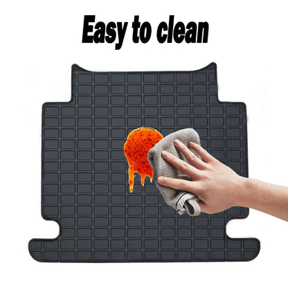 Floor Mats Compatible with Volvo VNL 760 860 (2018-2024),VHD New (2018-2024),VNR (2018-2024),Truck Floor Mats for Volvo Accessories Heavy Duty Thermoplastics