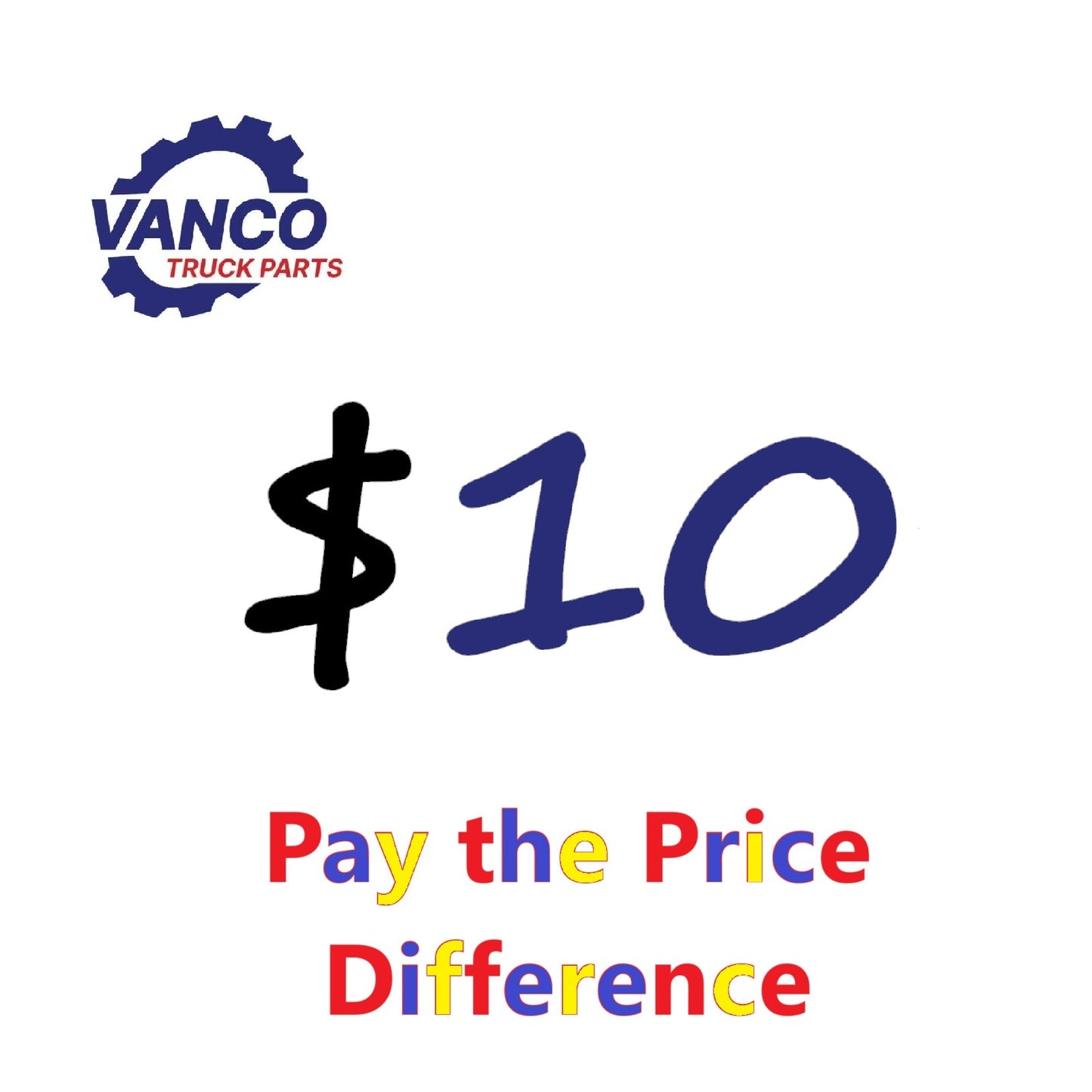 Price Difference Payment Link ($100 / $10 / $1 )