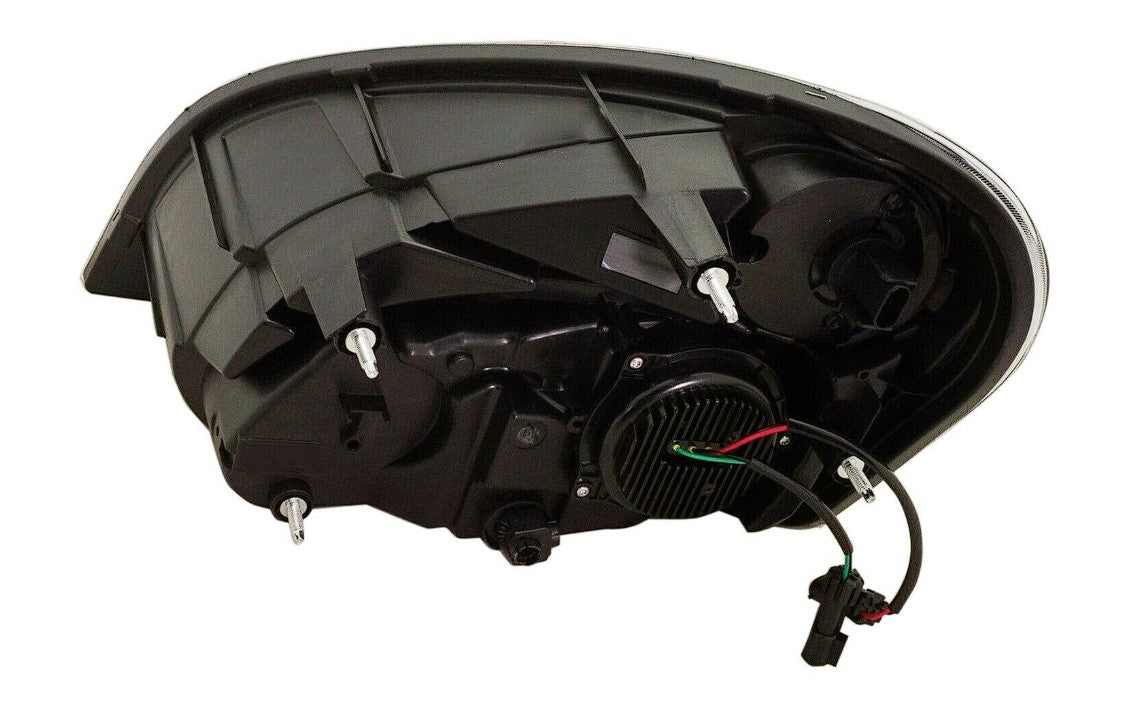 Freightliner Cascadia 2008-2017 Black LED headlight Replacement Headlamp DOT and SAE Approved - Right Passenger Side
