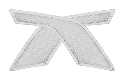 Chrome Side Hood Air Intake Vent Grille Replacement for Volvo VNL 2004–2017 Semi Trucks&nbsp;