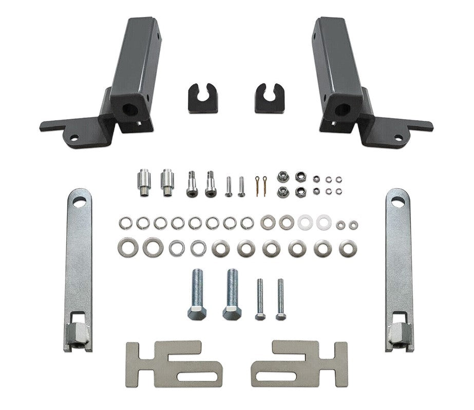 Deer Guard Brackets For Volvo VNL 2018-2024 Semi Truck Bumper Mount Hardware Set