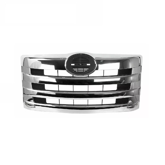Front Chrome Grille Chrome Horizontal Billet Main Grille Compatible with 2011-2016 Hino 238 268 338 Chrome Front Grille Replacement 2062665632