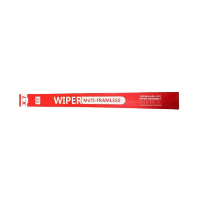 <<X7>> - 22"(550mm) Premium Blade Wiper Assembly - Multi-Frameless, Acceptable for All Seasons