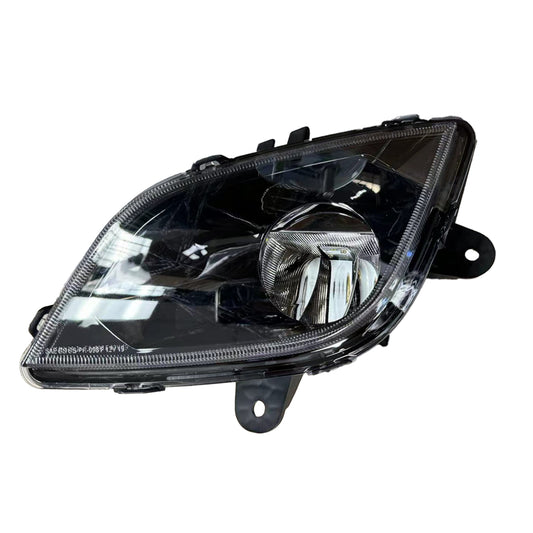 Freightliner Cascadia 2018+ LED Fog Light Lamp, Black Housing, Replacement For A6603653002, A6603653003