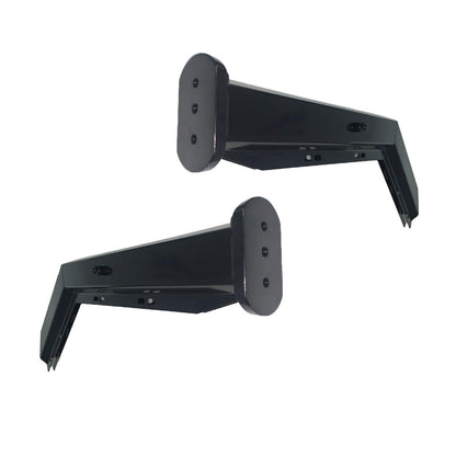 Angled Spring Loaded Mud Flap Hanger Black RH OR LH 1.125" & 2.5" for Semi Truck,Trailers