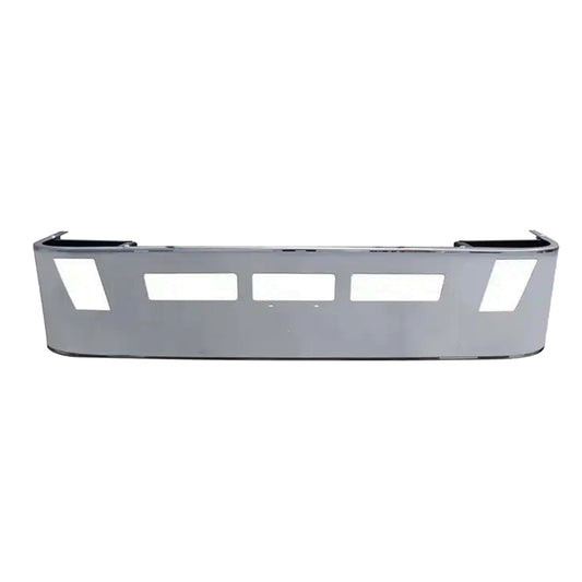 Volvo VNL 2004-2017 16 inches Stainless Steel Bumper with fog lights hole