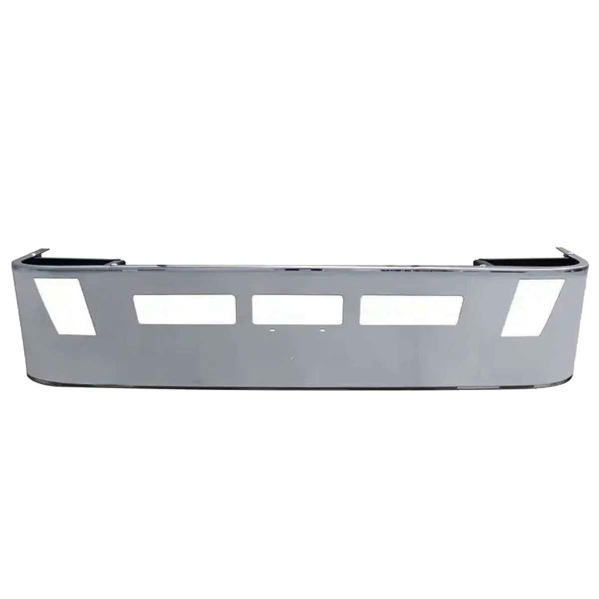 Volvo VNL 2004-2017 16 inches Stainless Steel Bumper with fog lights hole