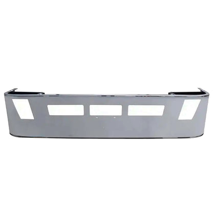 Volvo VNL 2004-2017 16 inches Stainless Steel Bumper with fog lights hole