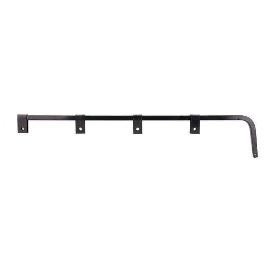 Square Steel Mud Flap Hanger Straight for truck semi-truck trailer