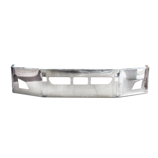 Volvo VNL 2018-2024 17 inches Stainless Steel Bumper with FOG LIGHT HOLE