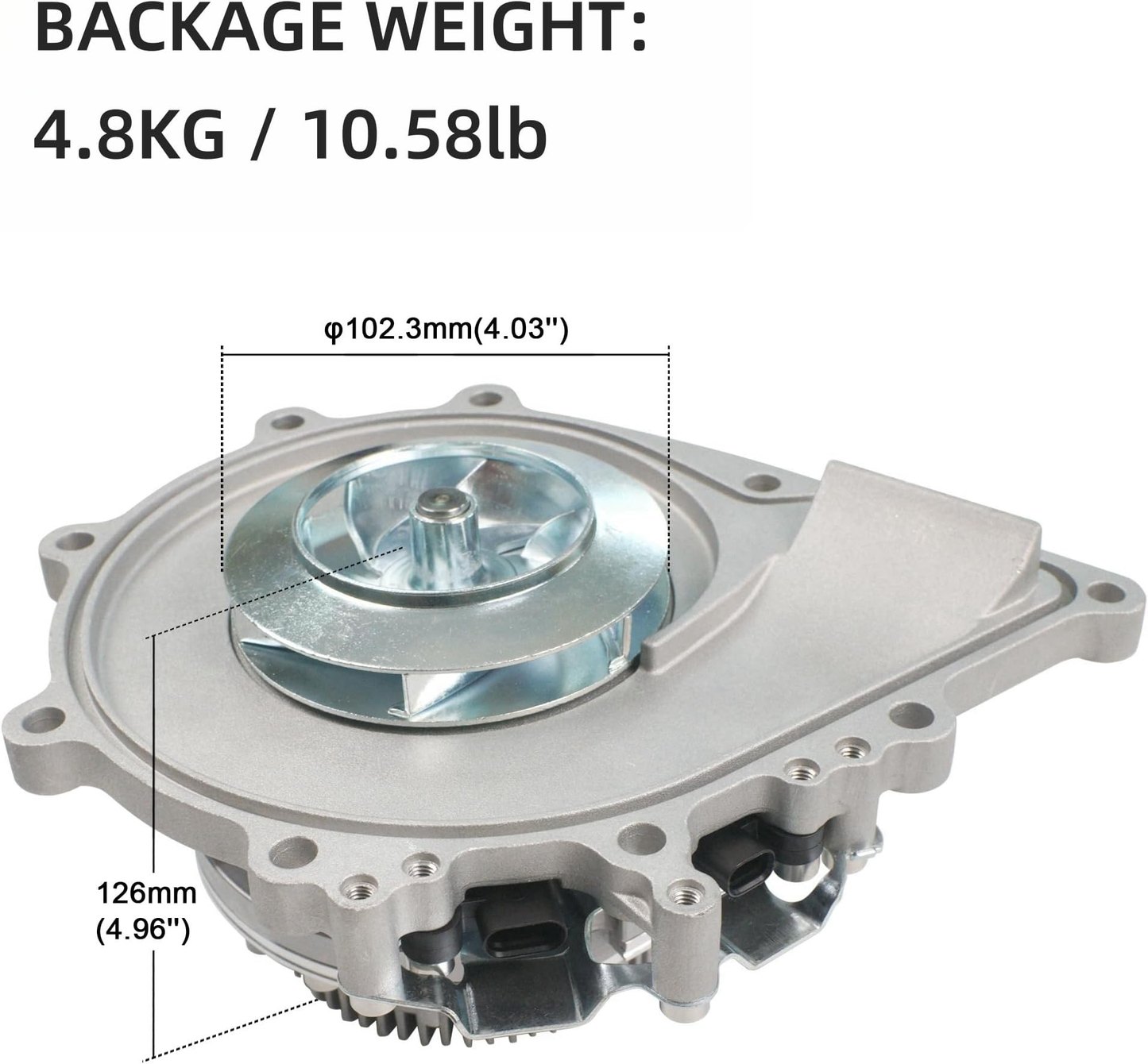 Freightliner Cascadia 2008-2022 Water Pump Detroit DD13 | DD15 | DD16 4712000401