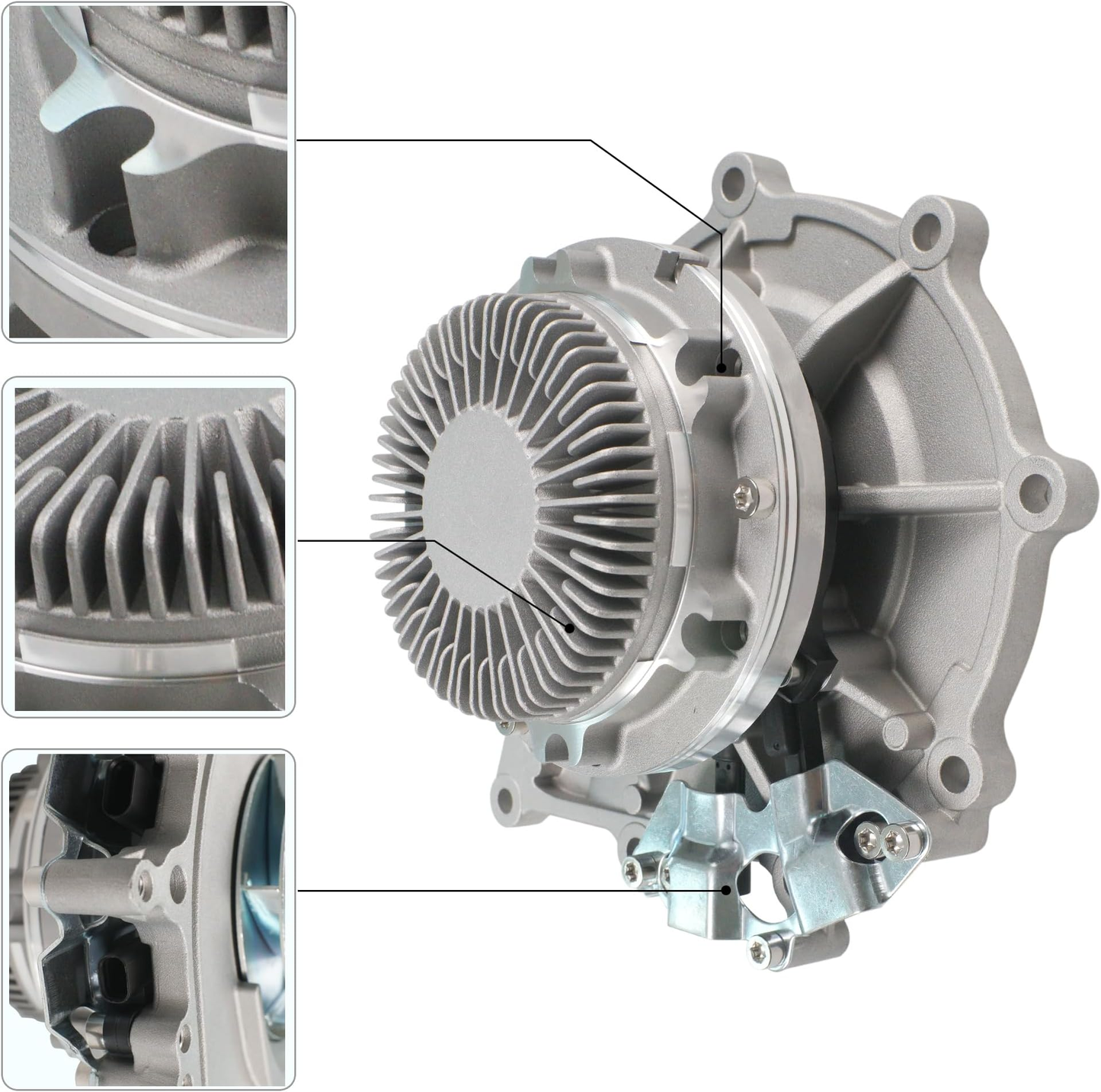 Freightliner Cascadia 2008-2022 Water Pump Detroit DD13 | DD15 | DD16 4712000401