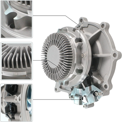 Freightliner Cascadia 2008-2022 Water Pump Detroit DD13 | DD15 | DD16 4712000401