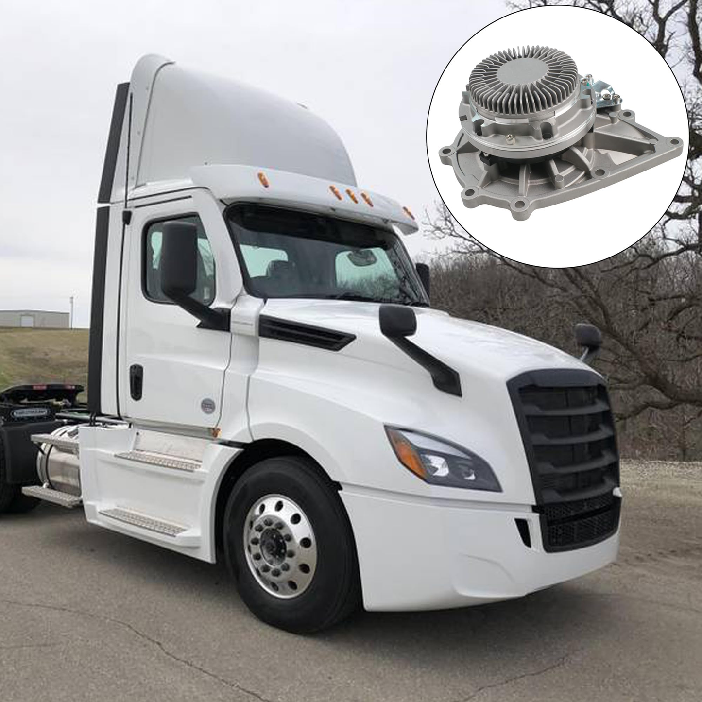 Freightliner Cascadia 2008-2022 Water Pump Detroit DD13 | DD15 | DD16 4712000401