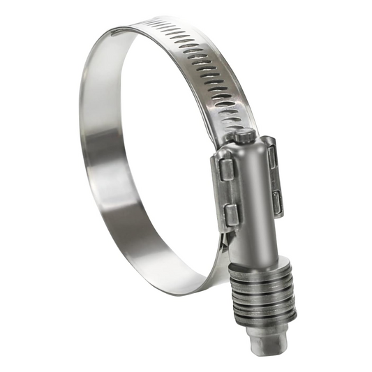 2 1/4"-3 1/8" (57-79mm) Heavy Duty Hose Clamp Stainless Steel Strong Seismic for Semi Truck，trailer