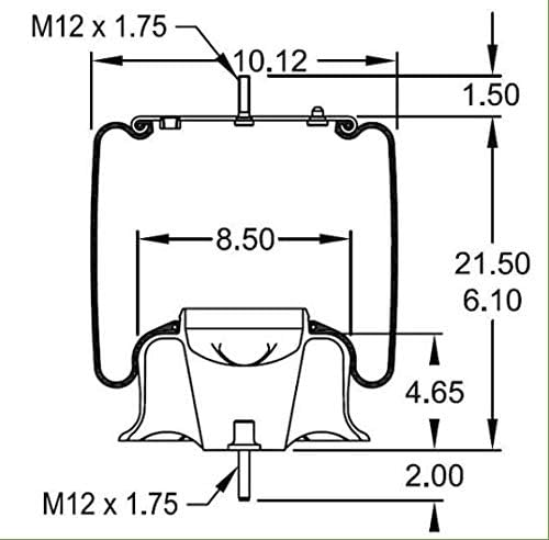 Volvo VNL 2018+ Trucks Air Spring Bag 21132005