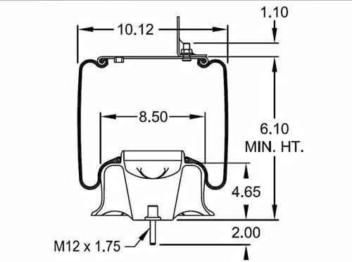Volvo VNL2004-2017 Trucks Air Spring Bag 20505399