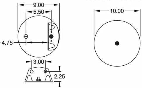 Volvo VNL2004-2017 Trucks Air Spring Bag 20505399