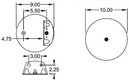 Volvo VNL2004-2017 Trucks Air Spring Bag 20505399