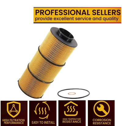 Freightliner Cascadia 2020 DD13 DD15 DD16 Detroit Diesel Engine Oil Filter Replacement A4721842425