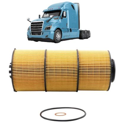 Freightliner Cascadia 2020 DD13 DD15 DD16 Detroit Diesel Engine Oil Filter Replacement A4721842425