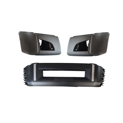 Volvo VNL 2018+ Complete Front Bumper Set With Fog Lamp Hole