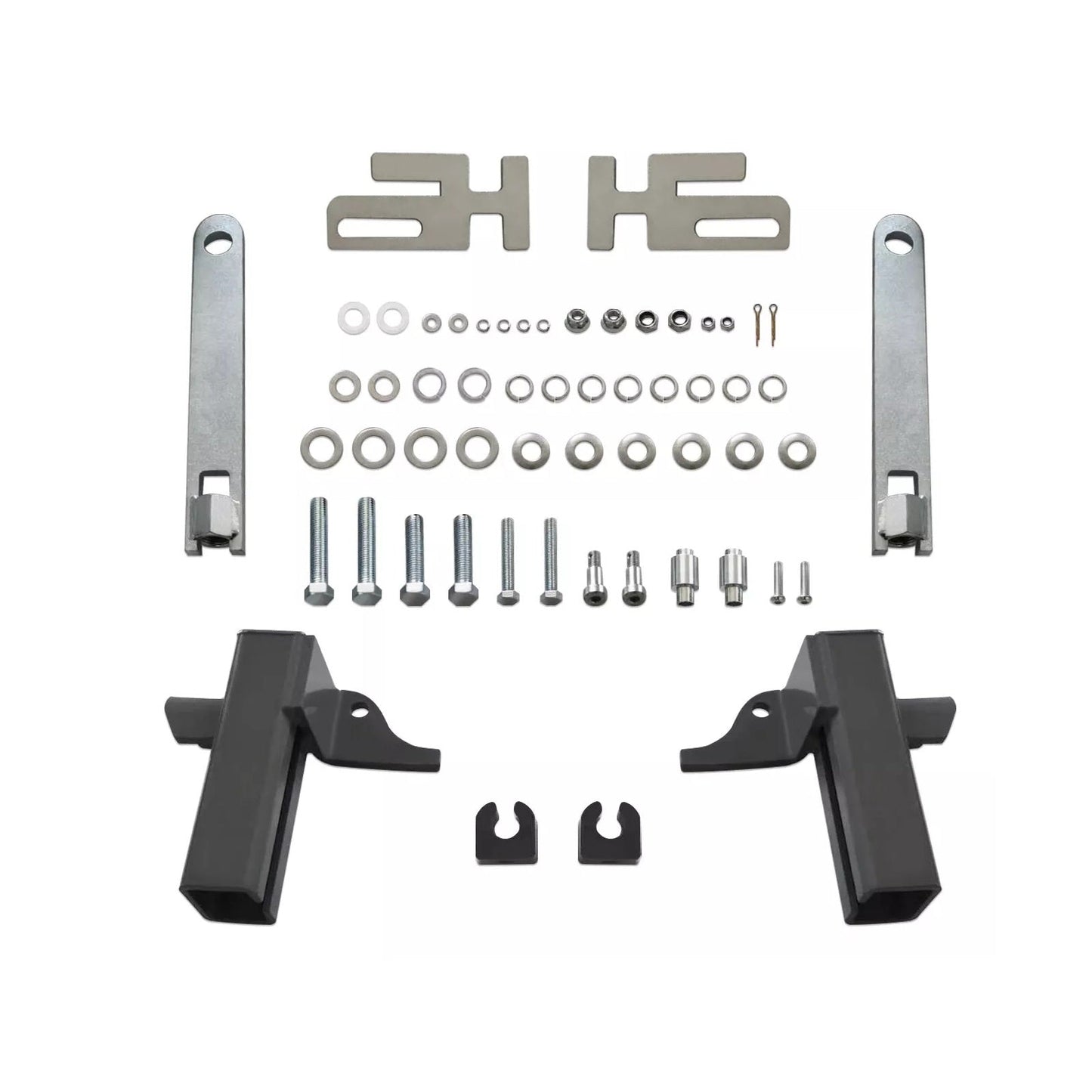 Mounting Brackets Set For Kenworth T660/T680 2008-2021 Truck Bumper Deer Guard