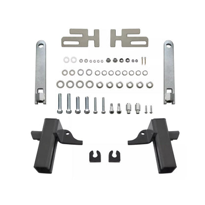 Mounting Brackets Set For Kenworth T660/T680 2008-2021 Truck Bumper Deer Guard