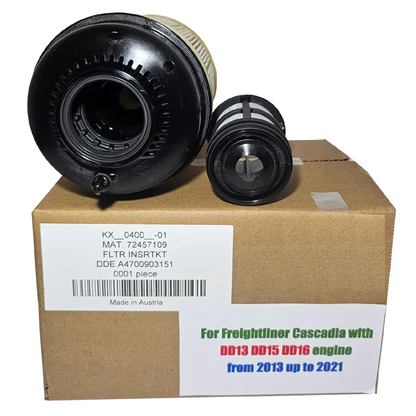 Genuine Fuel Filter Kit for Freightliner Cascadia Detroit DD13 DD15 DD16 2013-2021 - DDE A4700903151