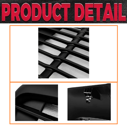 Freightliner Cascadia 2008-2017 Front Grille W/ Bug Screen Black | A1719112000