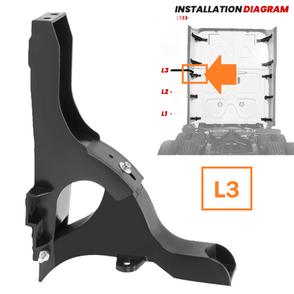 Freightliner Cascadia 2008-2017 Cab Rear Fairing Hinge (L3) Left Driver Side