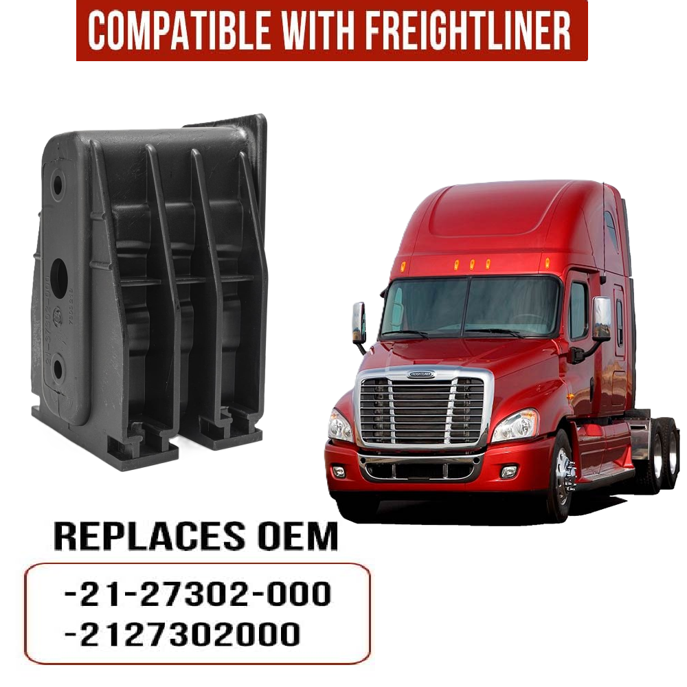 Freightliner Cascadia 2008-2017 Front Bumper Bracket Receptacle, Bumper Mounting Bracket Part Number 21-27302-000