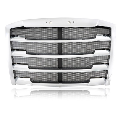 Freightliner Cascadia 2018-Current Chrome Front Radiator Grille Grill with Bug Screen, Replacement 17-20801-001
