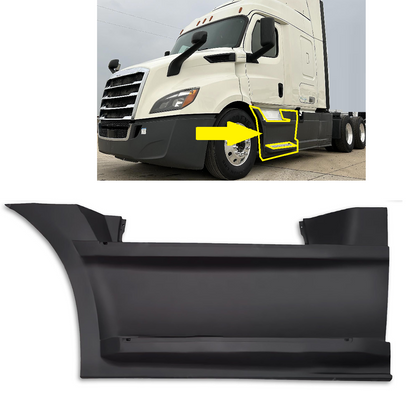 Freightliner Cascadia 2018+ Front Fairing Skirt Panel Left Driver Side
