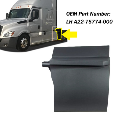 Freightliner Cascadia 2018+ Black Poly Quarter Quarter Fender