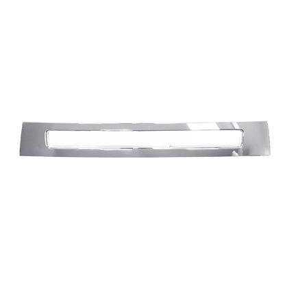 Volvo VNL 2004-2015 Bumper center Stripe cover, chrome center bumper trim