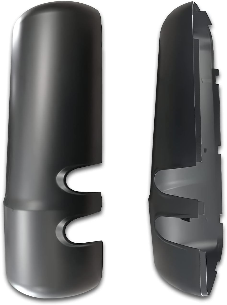 Kenworth T880 T680 2013-2021 Door Mirror Cover, Side Mirror Cover Replace R22-6123-100, R22-6124-100 Black