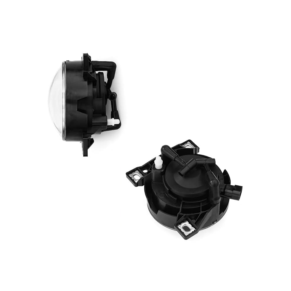 Fog Lights Assembly for Kenworth T660 2008-2015, Clear Lens White Housing Fog Lamp