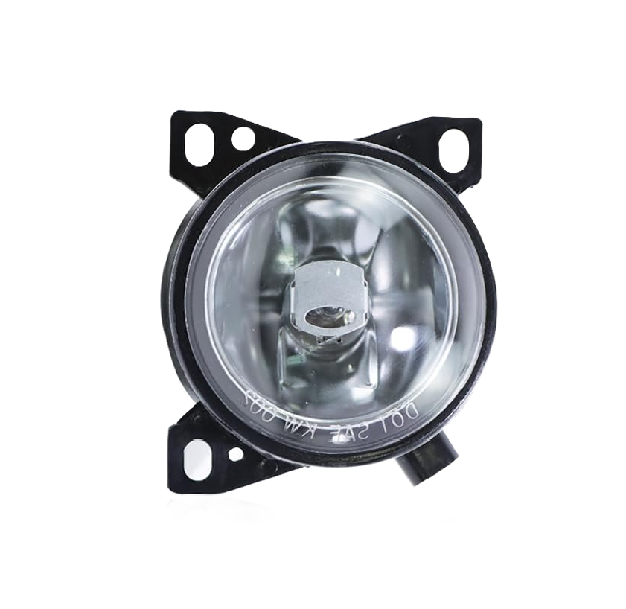 Fog Lights Assembly for Kenworth T660 2008-2015, Clear Lens White Housing Fog Lamp