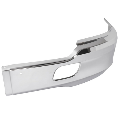 适用于 2013-2021 款 Kenworth T680 的镀铬保险杠（不带雾灯孔）塑料件
