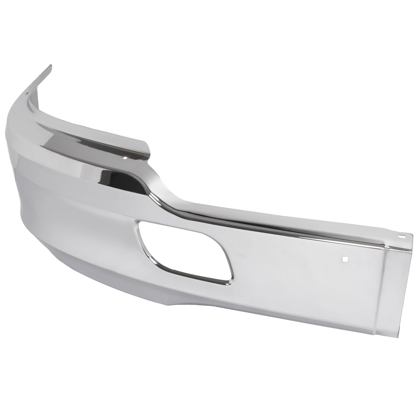 适用于 2013-2021 款 Kenworth T680 的镀铬保险杠（不带雾灯孔）塑料件
