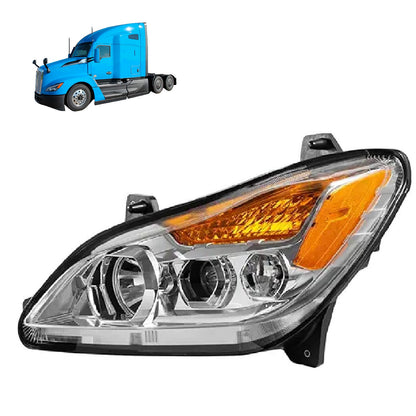 Kenworth T680 Next GEN 2022+ Performance Headlights Chrome