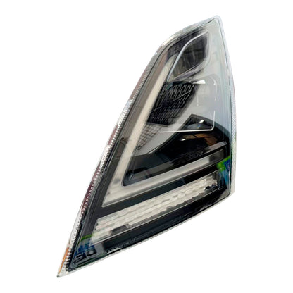 Volvo VNL / VNR 2018+ Black Reflective LED Headlight With DRL, Without LED Control Module