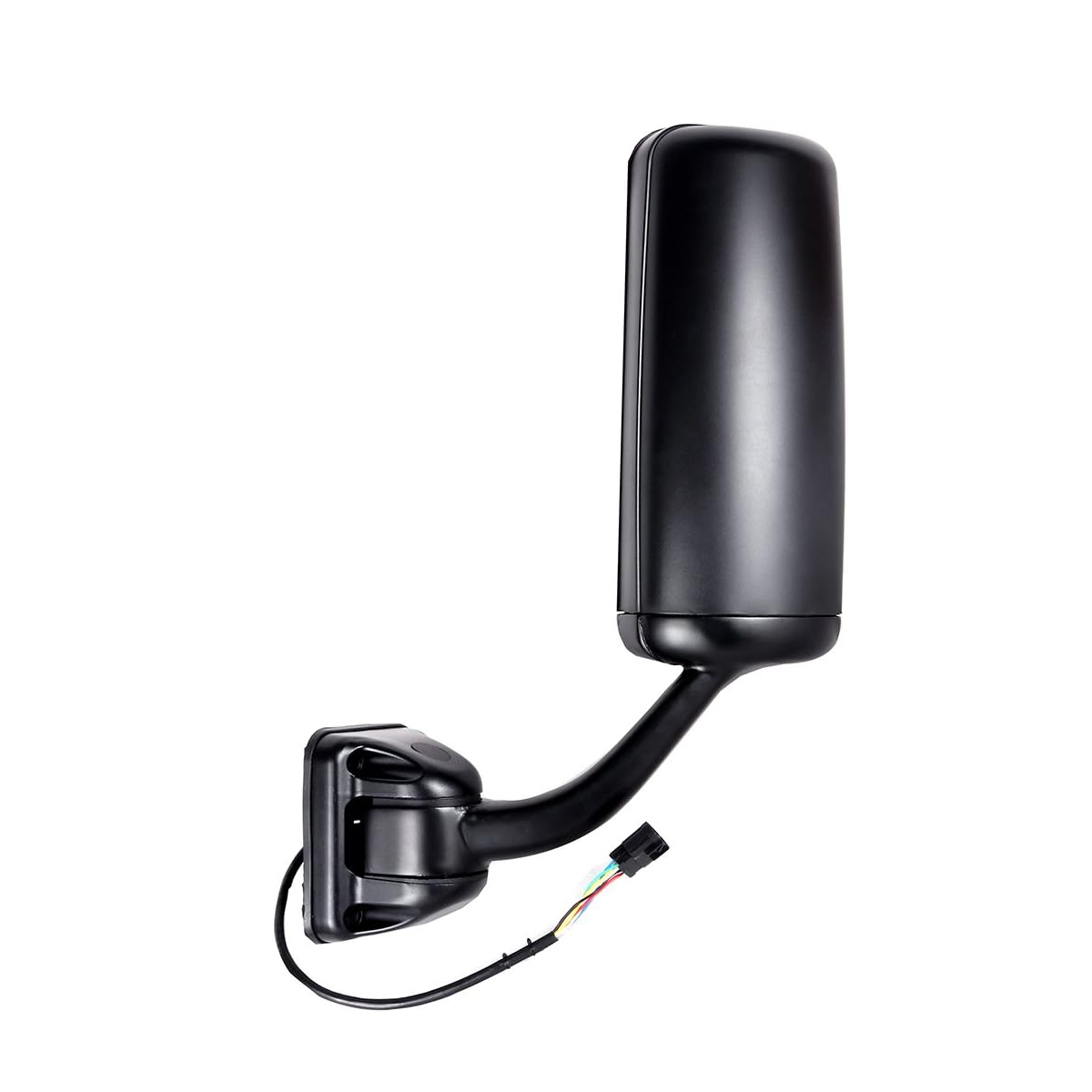 Freightliner Cascadia 2015-2017 Side Door Mirror, Black Door Mirror Assembly