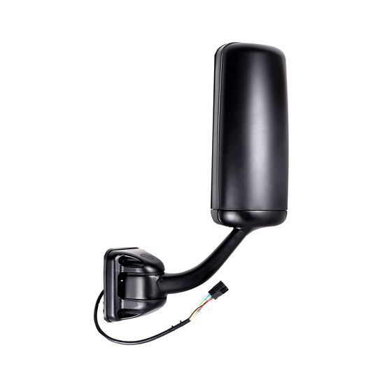 Freightliner Cascadia 2015-2017 Side Door Mirror, Black Door Mirror Assembly