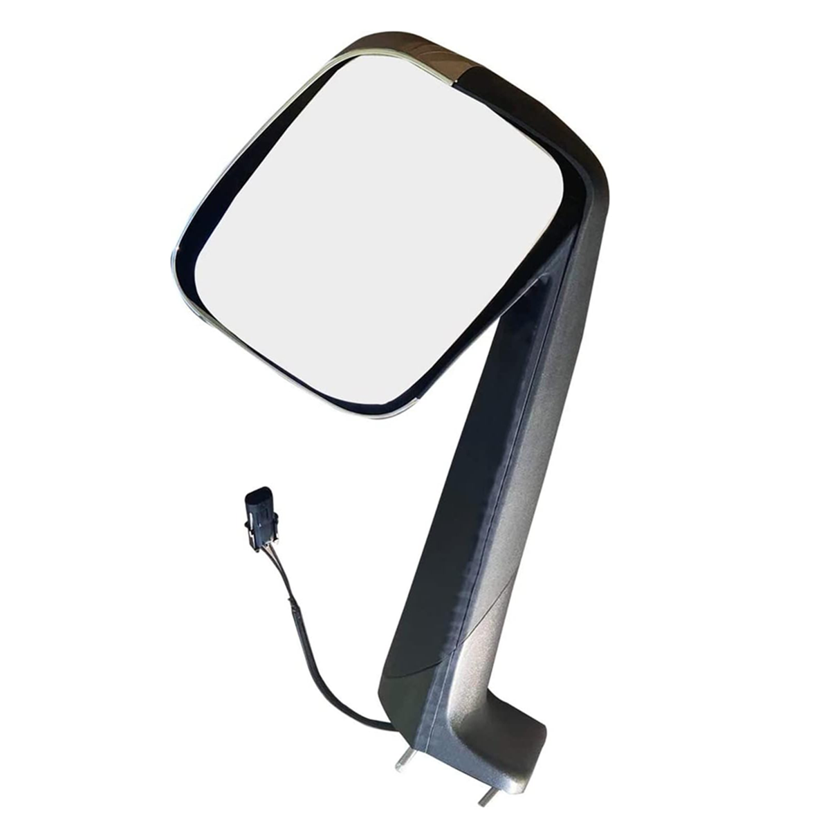 Freightliner Cascadia 2018+ Hood Mirror with Heated Glass Chrome Right Passenger Side