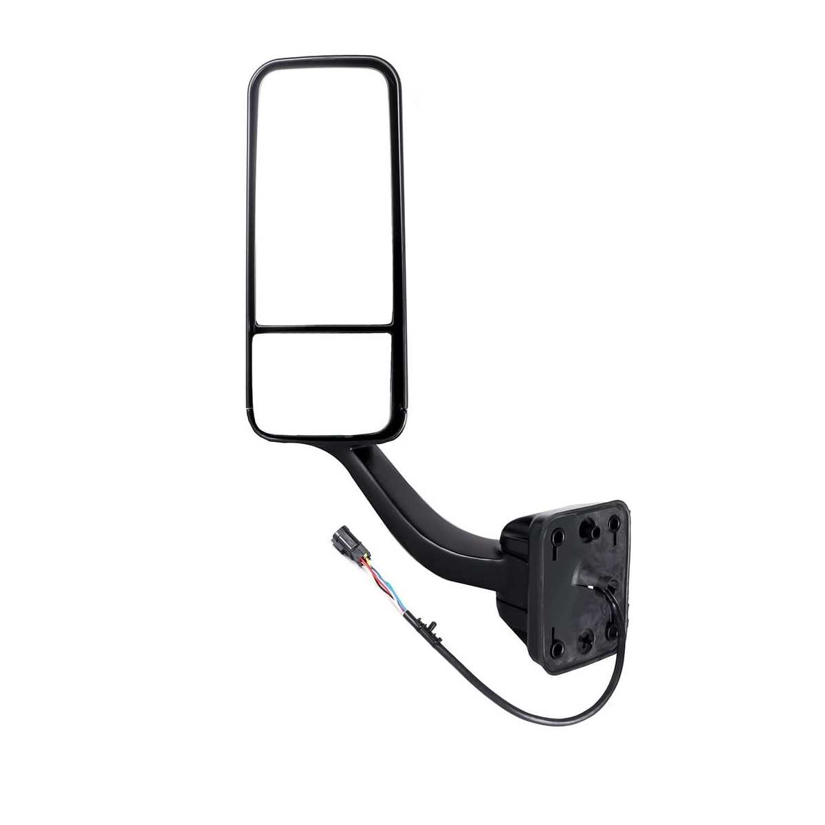 Freightliner Cascadia 2008-2015 Side Door Mirror, Black Door Mirror Assembly
