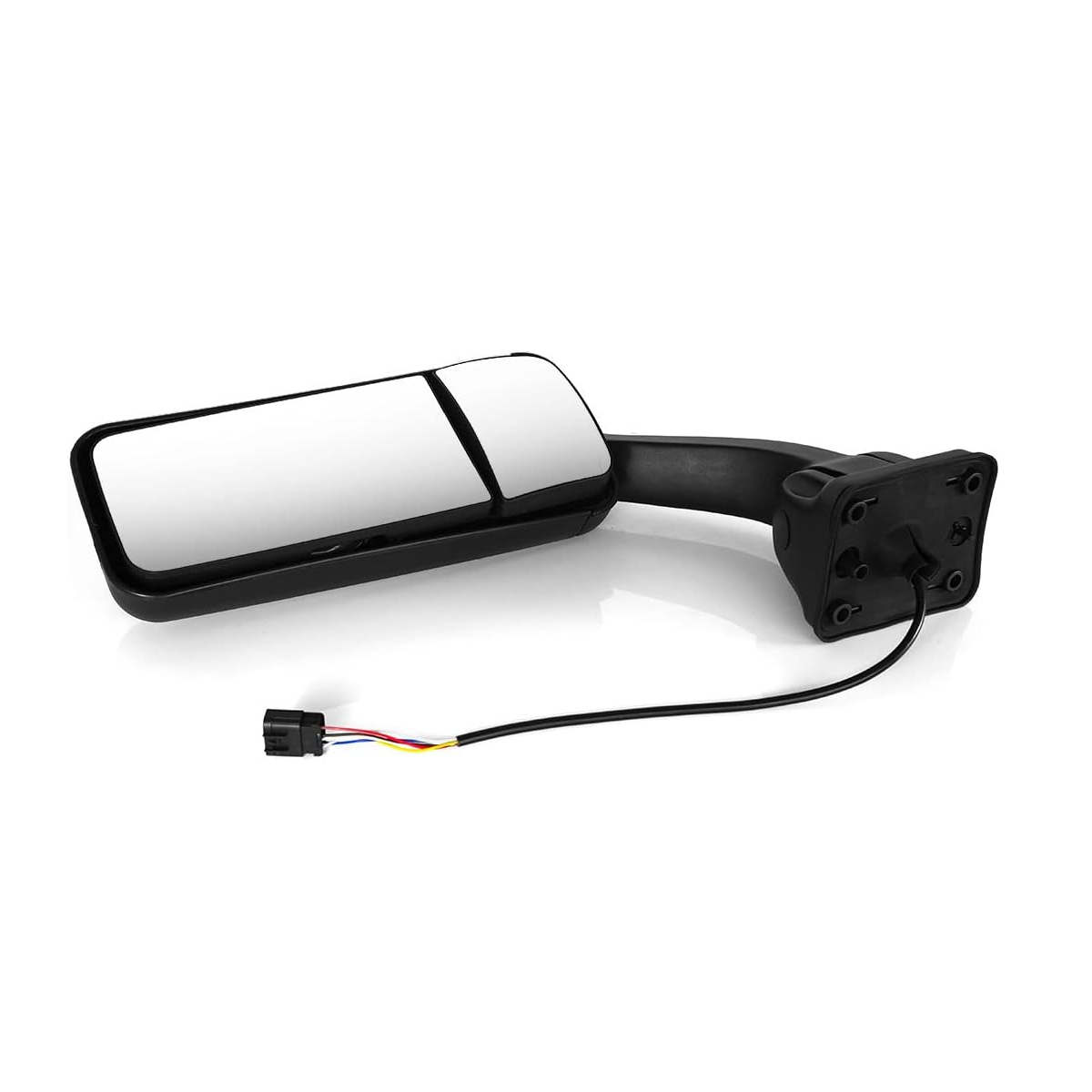 Freightliner Cascadia 2008-2015 Side Door Mirror, Black Door Mirror Assembly
